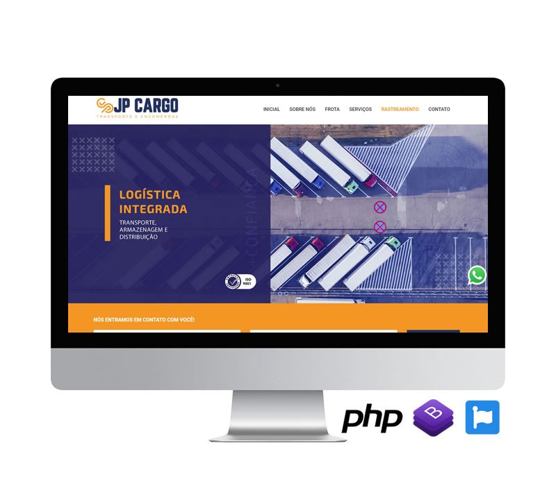Site em PHP para Transportadora com Painel Administrador
